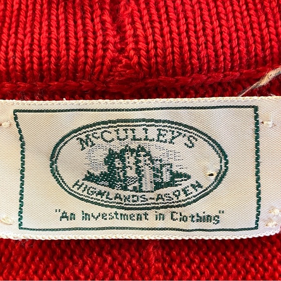 McCulley’s Highlands Aspen Pure Wool Cardigan Sweater - Picture 3 of 8
